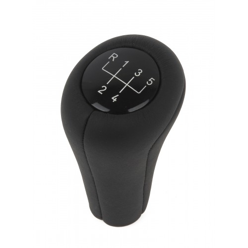 ΠΟΜΟΛΟ ΛΕΒΙΕ ΤΑΧΥΤΗΤΩΝ BMW E36/E46 SERIES 3 - 5 ΤΑΧΥΤΗΤΕΣ R12345 - ΔΕΡΜΑ/ ΜΠΡΟΣΤΙΝΗ ΡΑΦΗ - ΜΑΥΡΟ