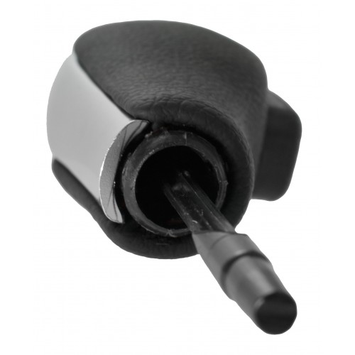 ΠΟΜΟΛΟ ΛΕΒΙΕ ΤΑΧΥΤΗΤΩΝ BMW 1 E81/E82/E87/E88 '05-/ 3 E90/E91/E92/E93- ΑΥΤΟΜΑΤΟ ΚΟΝΤΟ 64MM - ΜΑΥΡΟ ΔΕΡΜΑ/ΑΣΗΜΙ