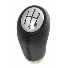 ΠΟΜΟΛΟ ΛΕΒΙΕ ΤΑΧΥΤΗΤΩΝ RENAULT CLIO III/ KANGOO II/ LOGAN/ SANDERO-5 ΤΑΧΥΤΗΤΕΣ -12345R- ΑΣΗΜΙ/ ΜΑΥΡΟ - ΔΕΡΜΑ