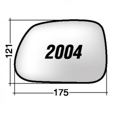 ΚΡΥΣΤΑΛΛΟ ΚΑΘΡΕΠΤΗ DAIHATSU FEROZA (ΧΡΩΜΙΟ) ΔΕΞΙ ΧΩΡΙΣ ΒΑΣΗ