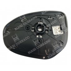 ΚΡΥΣΤΑΛΛΟ ΚΑΘΡΕΠΤΗ MAZDA 2 DE '07-'14/ 2 DJ '14-/  3 BL '09-'13/ 3 BM '13-'14/ 6 GH '07-'13 (ΘΕΡΜΑΙΝΟΜΕΝΟ, ΜΕ ΒΑΣΗ, ΧΡΩΜΙΟ) ΔΕΞΙ