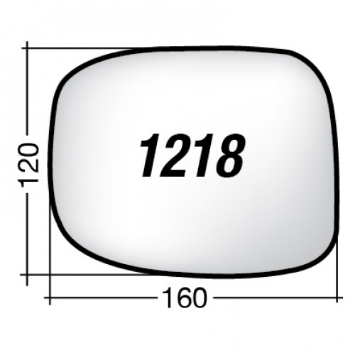 ΚΡΥΣΤΑΛΛΟ ΚΑΘΡΕΠΤΗ HONDA CIVIC '12-'16 (ΘΕΡΜΑΙΝΟΜΕΝΟ, ΜΕ ΒΑΣΗ, ΧΡΩΜΙΟ) ΑΡΙΣΤΕΡΟ