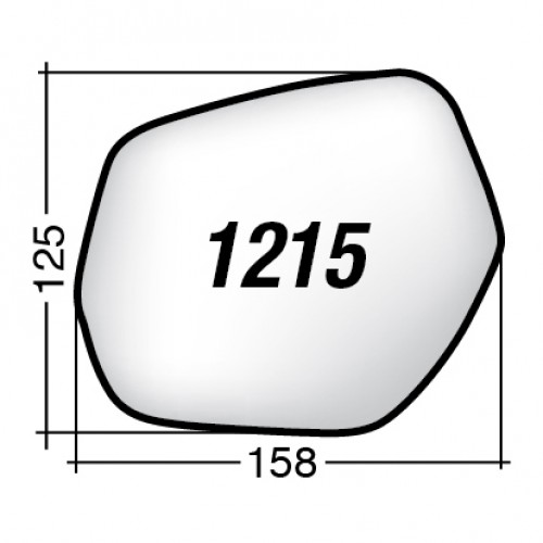 ΚΡΥΣΤΑΛΛΟ ΚΑΘΡΕΠΤΗ HONDA HR-V '15- (ΘΕΡΜΑΙΝΟΜΕΝΟ, ΜΕ ΒΑΣΗ, ΧΡΩΜΙΟ) ΔΕΞΙ