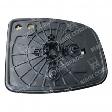 ΚΡΥΣΤΑΛΛΟ ΚΑΘΡΕΠΤΗ HONDA JAZZ '13-'20 (ΘΕΡΜΑΙΝΟΜΕΝΟ, ΜΕ ΒΑΣΗ, ΧΡΩΜΙΟ) ΑΡΙΣΤΕΡΟ