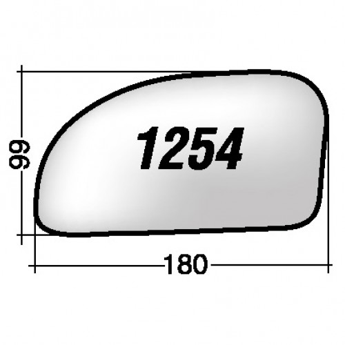 ΚΡΥΣΤΑΛΛΟ ΚΑΘΡΕΠΤΗ HYUNDAI GETZ '03-'09 (ΜΕ ΒΑΣΗ, ΧΡΩΜΙΟ) ΑΡΙΣΤΕΡΟ