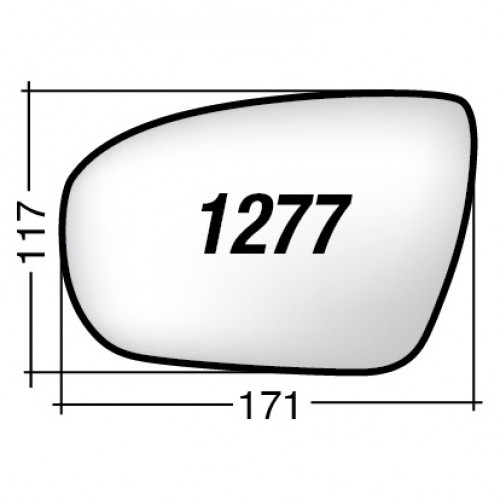 ΚΡΥΣΤΑΛΛΟ ΚΑΘΡΕΠΤΗ HYUNDAI I20 '15- (ΑΣΦΑΙΡΙΚΟ, ΘΕΡΜΑΙΝΟΜΕΝΟ, ΜΕ ΒΑΣΗ, ΧΡΩΜΙΟ) ΑΡΙΣΤΕΡΟ