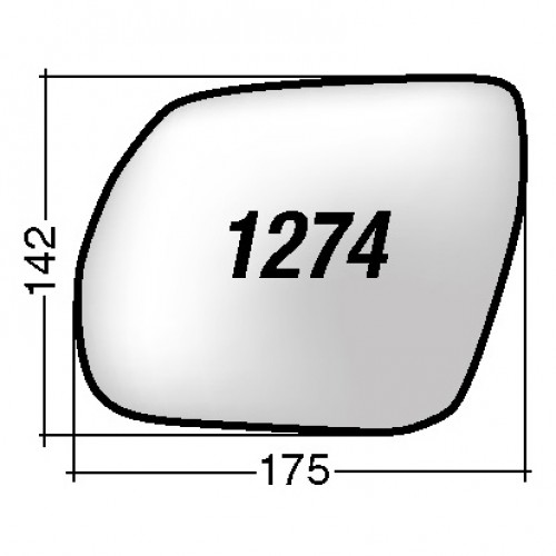 ΚΡΥΣΤΑΛΛΟ ΚΑΘΡΕΠΤΗ HYUNDAI SANTA FE '09-'12 (ΑΣΦΑΙΡΙΚΟ, ΘΕΡΜΑΙΝΟΜΕΝΟ, ΜΕ ΒΑΣΗ, ΧΡΩΜΙΟ) ΑΡΙΣΤΕΡΟ