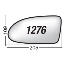 ΚΡΥΣΤΑΛΛΟ ΚΑΘΡΕΠΤΗ HYUNDAI ACCENT '05-'09 (ΧΡΩΜΙΟ) ΔΕΞΙ ΧΩΡΙΣ ΒΑΣΗ