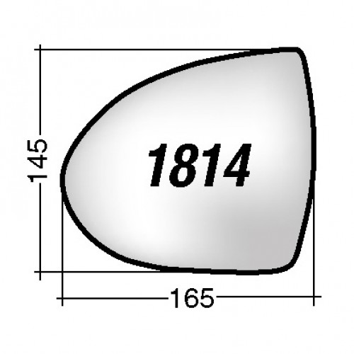 ΚΡΥΣΤΑΛΛΟ ΚΑΘΡΕΠΤΗ KIA SPORTAGE '10-'15 (ΘΕΡΜΑΙΝΟΜΕΝΟ, ΜΕ ΒΑΣΗ, ΧΡΩΜΙΟ) ΔΕΞΙ