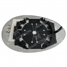 ΚΡΥΣΤΑΛΛΟ ΚΑΘΡΕΠΤΗ ALFA ROMEO 156 '97-'05 (ΘΕΡΜΑΙΝΟΜΕΝΟ, ΜΕ ΒΑΣΗ, ΜΠΛΕ) ΑΡΙΣΤΕΡΟ