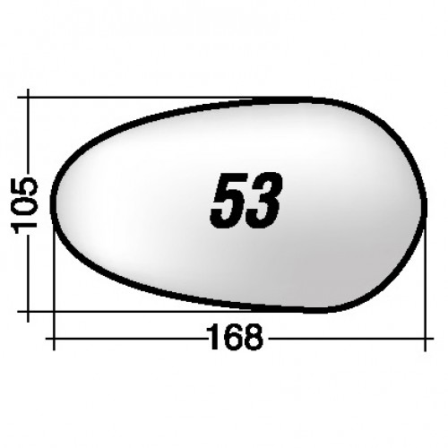 ΚΡΥΣΤΑΛΛΟ ΚΑΘΡΕΠΤΗ LANCIA YPSILON '03-'10 (ΘΕΡΜΑΙΝΟΜΕΝΟ, ΜΕ ΒΑΣΗ, ΧΡΩΜΙΟ) ΑΡΙΣΤΕΡΟ/ΔΕΞΙ