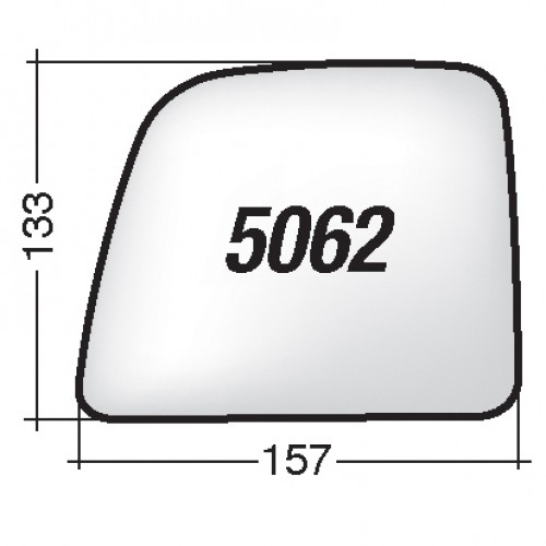 ΚΡΥΣΤΑΛΛΟ ΚΑΘΡΕΠΤΗ FORD TOURNEO CONNECT '14-/ GRAND TOURNEO CONNECT '14-/ TRANSIT CONNECT '13- (ΘΕΡΜΑΙΝΟΜΕΝΟ, ΜΕ ΒΑΣΗ, ΧΡΩΜΙΟ) ΑΡΙΣΤΕΡΟ