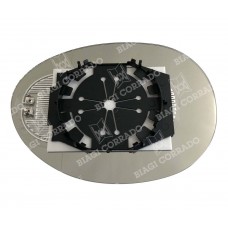 ΚΡΥΣΤΑΛΛΟ ΚΑΘΡΕΠΤΗ MINI F55 F56 '13-/ MINI CABRIOLET F57 '14-/  MINI ROADSTER R59 '11 -'15/ MINI COUNTRYMAN F60 '16-/ MINI CLUBMAN F54 '14- (ΑΣΦΑΙΡΙΚΟ, ΘΕΡΜΑΙΝΟΜΕΝΟ, ΜΕ ΒΑΣΗ, ΧΡΩΜΙΟ) ΔΕΞΙ