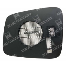 ΚΡΥΣΤΑΛΛΟ ΚΑΘΡΕΠΤΗ VW TRANSPORTER T4 '90-'03 (ΘΕΡΜΑΙΝΟΜΕΝΟ, ΜΕ ΒΑΣΗ, ΧΡΩΜΙΟ) ΔΕΞΙ  ΓΙΑ ΗΛΕΚΤΡΙΚΟ ΚΑΘΡΕΠΤΗ