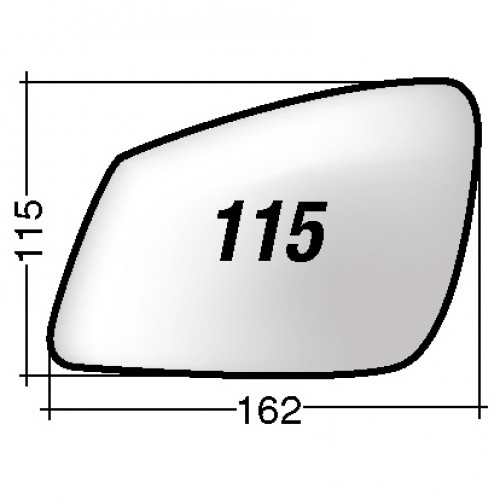 ΚΡΥΣΤΑΛΛΟ ΚΑΘΡΕΠΤΗ BMW SERIE 1 '11-/ SERIE 2 '13-/ SERIE 3 '12-/ SERIE 3 GT '12-/ I3/ SERIE 5 '08-'10/ SERIE 5 '10-/ X1 '12-'15/ X2 '18-/ Z4 '18-/ TOYOTA SUPRA '19- (ΑΣΦΑΙΡΙΚΟ, ΘΕΡΜΑΙΝΟΜΕΝΟ, ΜΕ ΒΑΣΗ, ΧΡΩΜΙΟ) ΔΕΞΙ