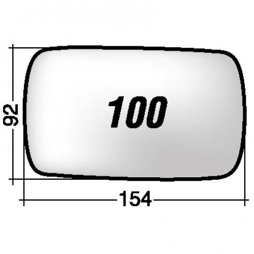 ΚΡΥΣΤΑΛΛΟ ΚΑΘΡΕΠΤΗ BMW SERIE 3 '90-'04/ SERIE 5 '88 -'04/ SERIE 7 '88 -'04 (ΘΕΡΜΑΙΝΟΜΕΝΟ, ΜΕ ΒΑΣΗ, ΜΠΛΕ, PN) ΑΡΙΣΤΕΡΟ
