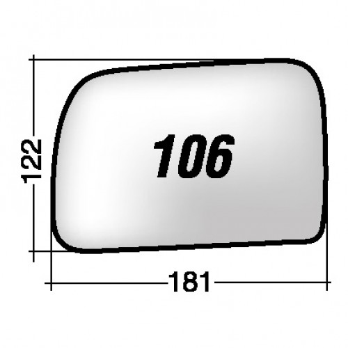 ΚΡΥΣΤΑΛΛΟ ΚΑΘΡΕΠΤΗ BMW X5 E53 -'06 (ΑΣΦΑΙΡΙΚΟ, ΘΕΡΜΑΙΝΟΜΕΝΟ, ΜΕ ΒΑΣΗ, ΜΠΛΕ) ΑΡΙΣΤΕΡΟ