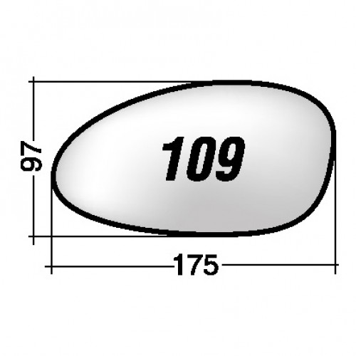 ΚΡΥΣΤΑΛΛΟ ΚΑΘΡΕΠΤΗ BMW Z4 '03-'09 (ΘΕΡΜΑΙΝΟΜΕΝΟ, ΜΕ ΒΑΣΗ, ΧΡΩΜΙΟ) ΑΡΙΣΤΕΡΟ