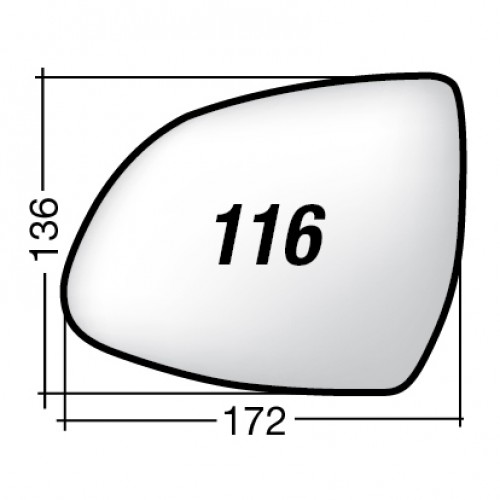 ΚΡΥΣΤΑΛΛΟ ΚΑΘΡΕΠΤΗ BMW X3 '14/ X4 '14/ X4 XLINE '18/ X5 '13/ X6 '14/ X6 '19/ X7 '19 (ΑΣΦΑΙΡΙΚΟ, ΘΕΡΜΑΙΝΟΜΕΝΟ, ΜΕ ΒΑΣΗ, ΧΡΩΜΙΟ) ΑΡΙΣΤΕΡΟ