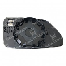 ΚΡΥΣΤΑΛΛΟ ΚΑΘΡΕΠΤΗ SKODA OCTAVIA 1Ζ '05-'09/ VW POLO '04-'09 (ΘΕΡΜΑΙΝΟΜΕΝΟ, ΜΕ ΒΑΣΗ, ΧΡΩΜΙΟ) ΑΡΙΣΤΕΡΟ