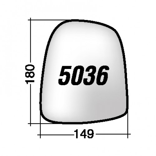 ΚΡΥΣΤΑΛΛΟ ΚΑΘΡΕΠΤΗ RENAULT TRAFIC '01-/ NISSAN PRIMASTAR '02-'13/ OPEL VIVARO '01-'14 (ΘΕΡΜΑΙΝΟΜΕΝΟ, ΜΕ ΒΑΣΗ, ΧΡΩΜΙΟ) ΑΡΙΣΤΕΡΟ