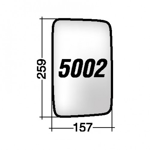 ΚΡΥΣΤΑΛΛΟ ΚΑΘΡΕΠΤΗ FIAT DUCATO '90-'99/ CITROEN JUMPER '94-'99/ C25 '90-'94/ PEUGEOT J5 BOXER -'99/ IVECO DAILY (ΜΕ ΒΑΣΗ, ΧΡΩΜΙΟ) ΑΡΙΣΤΕΡΟ/ΔΕΞΙ