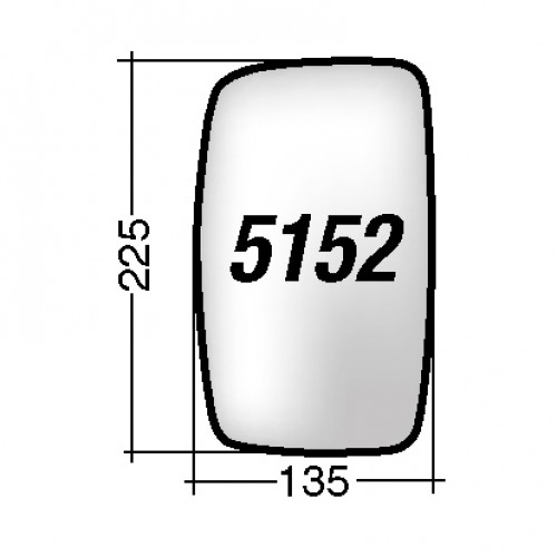 ΚΡΥΣΤΑΛΛΟ ΚΑΘΡΕΠΤΗ FIAT SCUDO '07-/ PEUGEOT EXPERT '07-'16/ EXPERT TEPEE '07-'16/ CITROEN JUMPY '07-'16/ TOYOTA PROACE '13-'16 (ΘΕΡΜΑΙΝΟΜΕΝΟ, ΜΕ ΒΑΣΗ, ΧΡΩΜΙΟ) ΑΡΙΣΤΕΡΟ (ΟΡΘΙΟ)