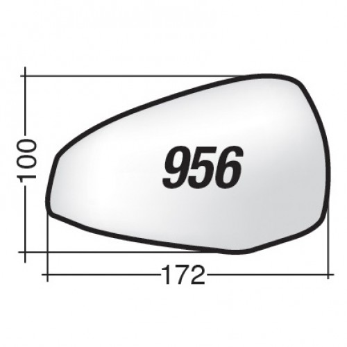 ΚΡΥΣΤΑΛΛΟ ΚΑΘΡΕΠΤΗ AUDI A4 '15-/ A4 AVANT '15-/ A4 AVANT '19/ A4 ALLROAD '20/ A5 CABRIOLET '16-/ A5 SPORTBACK '16- (ΑΣΦΑΙΡΙΚΟ, ΘΕΡΜΑΙΝΟΜΕΝΟ, ΜΕ ΒΑΣΗ, ΧΡΩΜΙΟ) ΑΡΙΣΤΕΡΟ