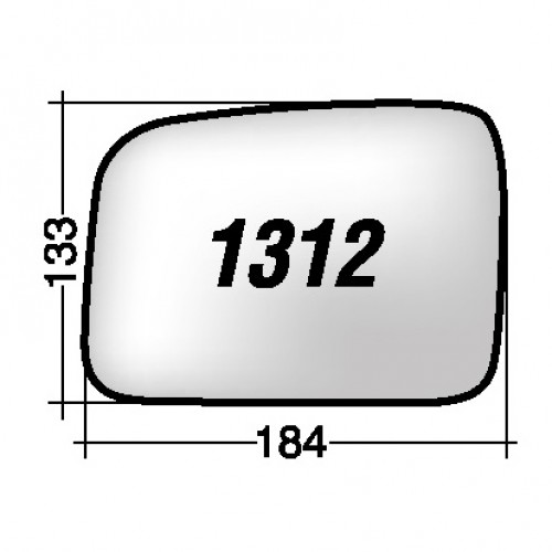 ΚΡΥΣΤΑΛΛΟ ΚΑΘΡΕΠΤΗ LAND ROVER DISCOVERY 3 '04-'09/ FREELANDER 2 '06-'10/ RANGE ROVER SPORT '06-'09 (ΘΕΡΜΑΙΝΟΜΕΝΟ, ΜΕ ΒΑΣΗ, ΧΡΩΜΙΟ) ΔΕΞΙ