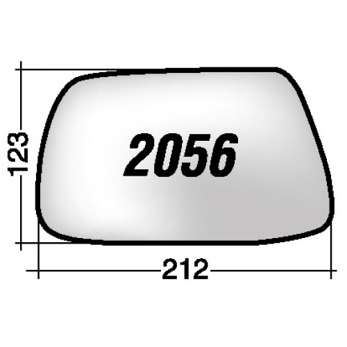 ΚΡΥΣΤΑΛΛΟ ΚΑΘΡΕΠΤΗ JEEP GRAND CHEROKEE '05-'10 (ΘΕΡΜΑΙΝΟΜΕΝΟ, ΜΕ ΒΑΣΗ, ΧΡΩΜΙΟ) ΑΡΙΣΤΕΡΟ