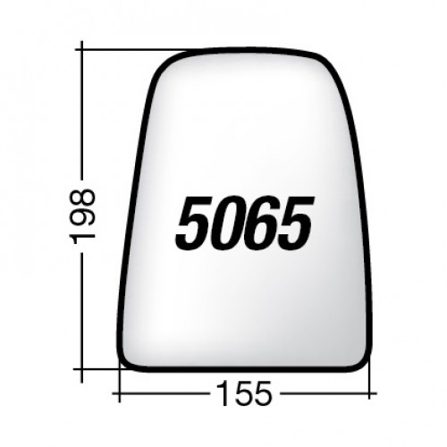 ΚΡΥΣΤΑΛΛΟ ΚΑΘΡΕΠΤΗ IVECO DAILY '14-'17 (ΘΕΡΜΑΙΝΟΜΕΝΟ, ΜΕ ΒΑΣΗ, ΧΡΩΜΙΟ) ΑΡΙΣΤΕΡΟ