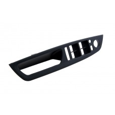 ΠΛΑΙΣΙΟ ΔΙΑΚΟΠΤΗ ΗΛΕΚΤΡΙΚΩΝ ΠΑΡΑΘΥΡΩΝ BMW X5 E70 '06-/X6 E71/E72 '07- 4ΠΛΟΣ ΕΜΠΡΟΣ ΑΡΙΣΤΕΡΑ ΜΑΥΡΟ