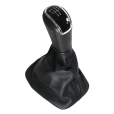 ΠΟΜΟΛΟ-ΦΟΥΣΚΑ ΛΕΒΙΕ ΤΑΧΥΤΗΤΩΝ SKODA FABIA 6Y - 5 ΤΑΧΥΤΗΤΕΣ R12345 - ΜΑΥΡΟ/ΧΡΩΜΙΟ