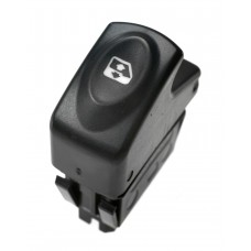 ΔΙΑΚΟΠΤΗΣ ΗΛΕΚΤΡΙΚΩΝ ΠΑΡΑΘΥΡΩΝ RENAULT CLIO II/ III/ KANGOO/ MEGANE I (MONOΣ) ΜΑΥΡΟΣ| 5PIN