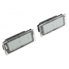 ΦΑΝΟΣ ΑΡΙΘΜΟΥ RENAULT CLIO III 3D/5D '05-/CLIO IV 3D/5D '12-/KADJAR '15-/LAGUNA II '01-/LAGUNA III '07- CAN/BUS LED (2ΤΕΜ)