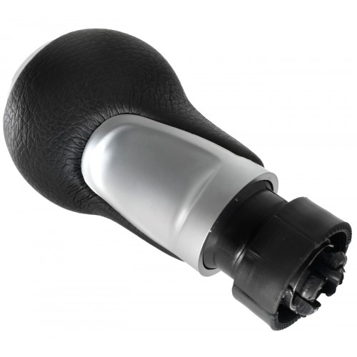 ΠΟΜΟΛΟ ΛΕΒΙΕ ΤΑΧΥΤΗΤΩΝ AUDI A4/Q5 - 6 ΤΑΧΥΤΗΤΕΣ R123456 - ΜΑΥΡΟ ΔΕΡΜΑ/ ΑΣΗΜΙ - SPORT ΕΚΔΟΣΗ