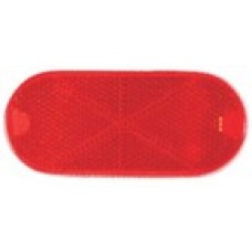 ΑΝΤΑΝΑΚΛΑΣΤΙΚΟ ΟΒΑΛ(48Χ110mm) ΚΟΚΚΙΝΟ (ΖΕΥΓΟΣ)