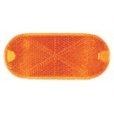 ΑΝΤΑΝΑΚΛΑΣΤΙΚΟ ΟΒΑΛ (54Χ105mm) ΚΙΤΡΙΝΟ (ΖΕΥΓΟΣ)