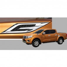 ΔΙΑΚΟΣΜΗΤΙΚΟ ΠΛΑΙΝΟ ΦΤΕΡΟΥ NISSAN NAVARA NP300 (ΣΕΤ)