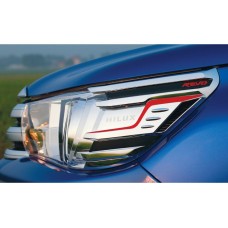 ΔΙΑΚΟΣΜΗΤΙΚΟ ΠΛΑΙΝΟ ΦΑΝΑΡΙΟΥ TOYOTA HILUX REVO '15- (ΣΕΤ)