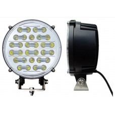ΦΑΝΟΣ ΕΡΓΑΣΙΑΣ ΣΤΡΟΓΓΥΛΟΣ 5400LM 17CM LED (DIAMOND)