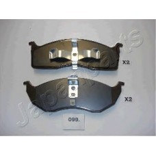 JAPANPARTS Σετ τακάκια PA-099AF