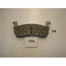 JAPANPARTS Σετ τακάκια PA-103AF