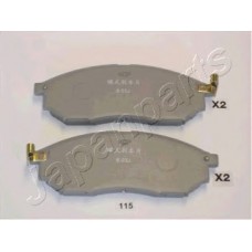 JAPANPARTS Σετ τακάκια PA-115AF
