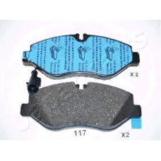 JAPANPARTS Σετ τακάκια PA-117AF