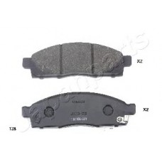 JAPANPARTS Σετ τακάκια PA-128AF