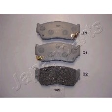 JAPANPARTS Σετ τακάκια PA-149AF