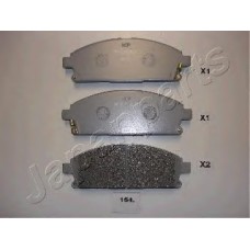 JAPANPARTS Σετ τακάκια PA-154AF
