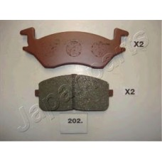 JAPANPARTS Σετ τακάκια PA-202AF