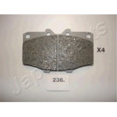 JAPANPARTS Σετ τακάκια PA-236AF